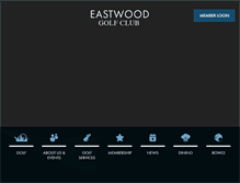 Tablet Screenshot of eastwoodgolf.com.au